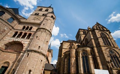 Blick auf den Dom von Trier